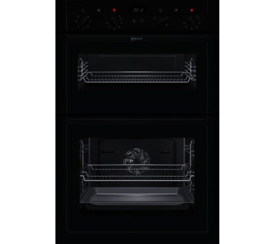 Neff U14M42S3GB Electric Double Oven - Black